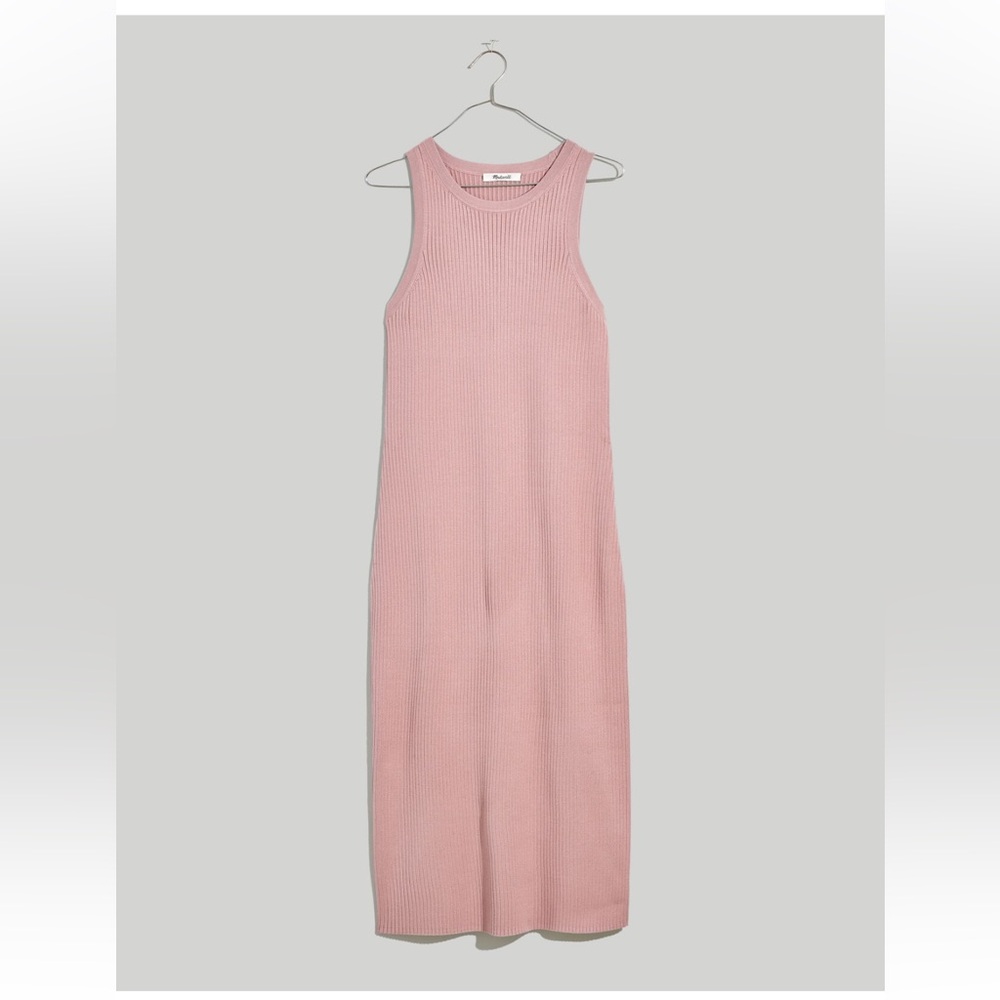 Madewell Sleeveless Midi Sweater Dress